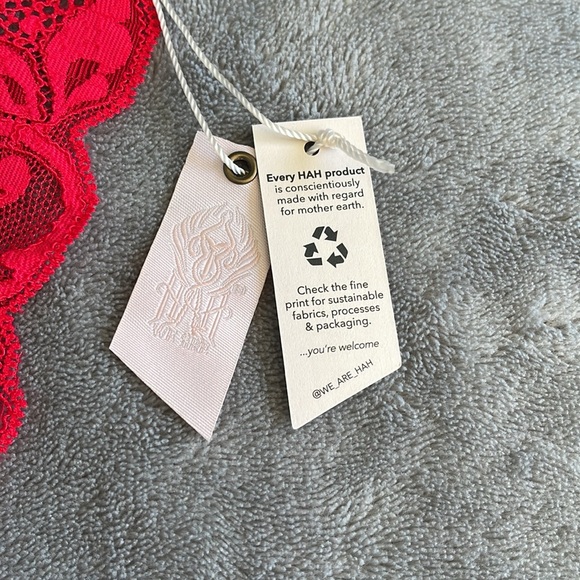 String me a thong - Siren Red - SZ XL - NWT - Picture 3 of 8